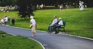 seniors in the park