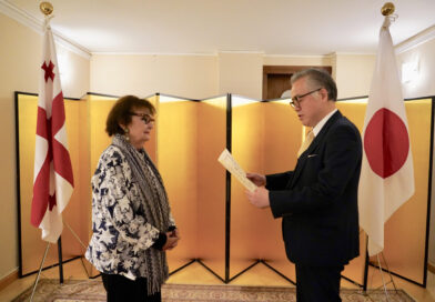 Ambassador’s Commendation Ceremony of Ms. Lana Gogoberidze