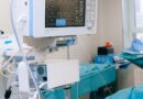 medical equipment on an operation room