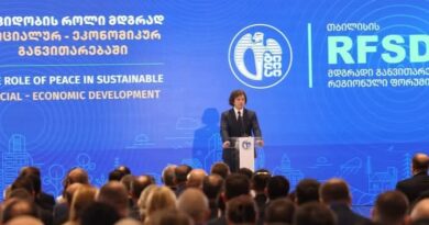 Representatives of the Hakimlik (City Hall) of Ashgabat took part in the Tbilisi Regional Forum for Sustainable Development