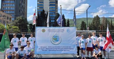 The Embassy of Turkmenistan in Georgia held a bicycle ride on World Bicycle Day