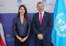 Mariam Kvrivishvili Met Arsenio Dominguez, Secretary-General of the International Maritime Organization