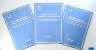 Think tank report highlights China’s poverty alleviation experience
