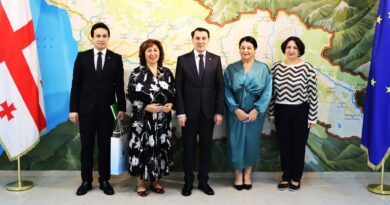 სოხუმის სახელმწიფო უნივერსიტეტს, საქართველოში თურქმენეთის საგანგებო და სრულუფლებიანი ელჩი დოვლეტმირატ სეიტმამედოვი ეწვია