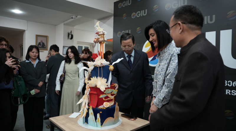 საქართველოს საერთაშორისო უნივერსიტეტ ჯიუ-ში, ჩინური ახალი წლის დადგომასთან დაკავშირებით, ჩინური კულტურის საღამო, სინოლოგიის საბაკალავრო პროგრამისა და ახალი ჩინური ენის სახელმძღვანელოს პრეზენტაცია მოეწყო