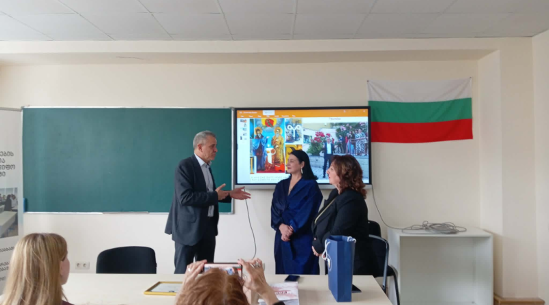 სოხუმის სახელმწიფო უნივერსიტეტში, ბულგარეთის ელჩთან, ვესელინ ვალკანოვთან შეხვედრა გაიმართა