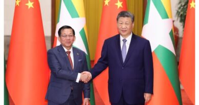 Chinese president holds talks with Myanmar counterpart