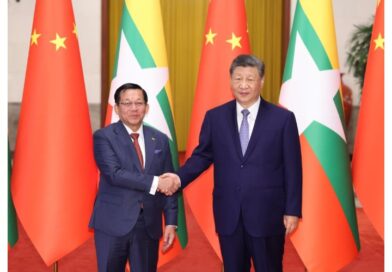 Chinese president holds talks with Myanmar counterpart