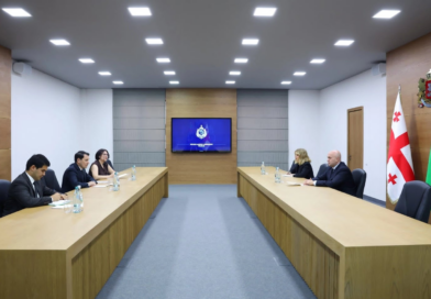 Meeting of Ambassador of Turkmenistan to Georgia with Minister of Internal Affairs of Georgia